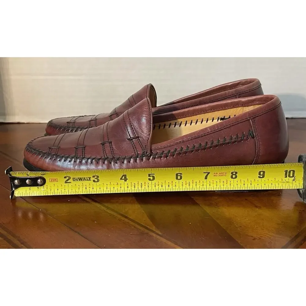 E.T. Wright Men Size 7D Brown‎ Leather Shoes